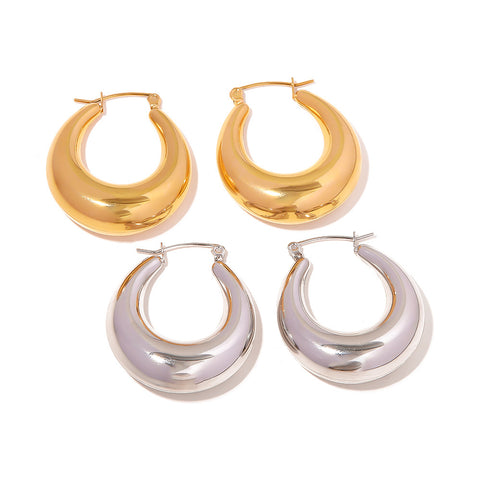 Malak Gold Moon Hoops