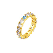Shyanne Gold Evil Eye Ring