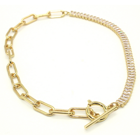 Ashlyn Gold Choker Necklace