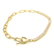 Ashlyn Gold Choker Necklace