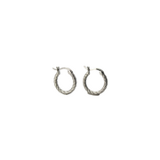 Najla Silver Mini Hoops