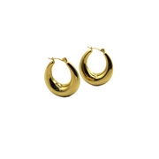 Malak Gold Moon Hoops