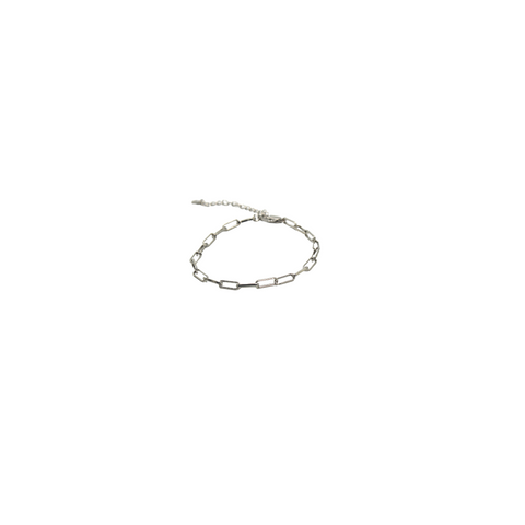 Hidaya Silver Thin Link Bracelet
