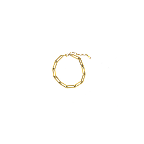 Hidaya Gold Big Link Bracelet