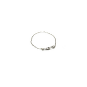 Huma Silver Latch Chain Bracelet