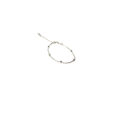 Shyanne Silver Dot Chain Bracelet