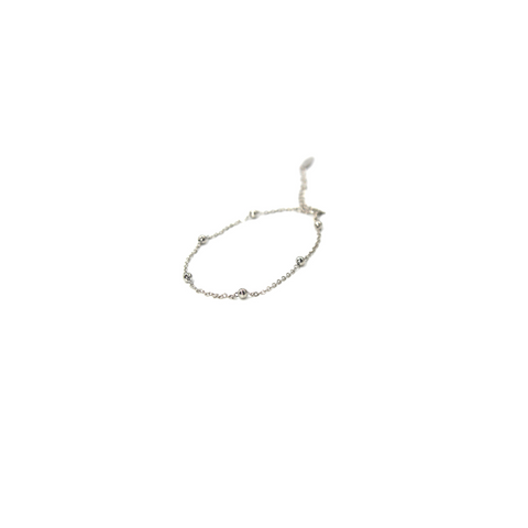 Shyanne Silver Dot Chain Bracelet