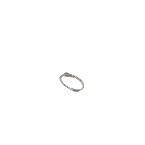 Huma Silver Knot Ring