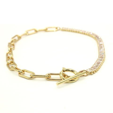 Ashlyn Gold Choker Necklace