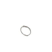 Huma Silver Knot Ring