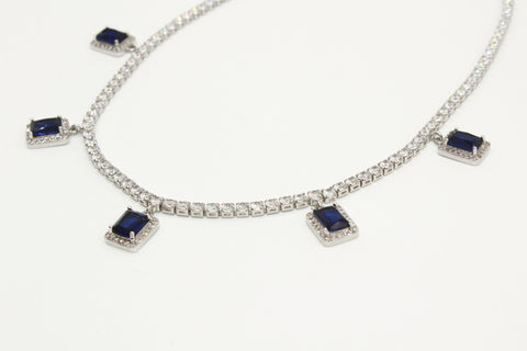 Khadija Sapphire Choker