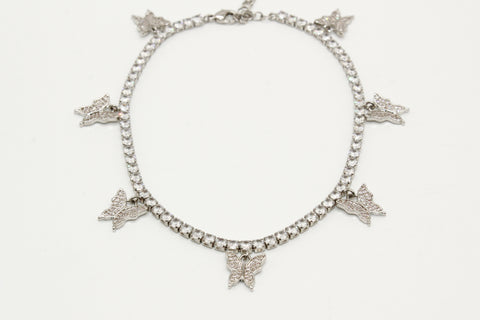 Bianca Butterfly Anklet