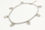 Bianca Butterfly Anklet