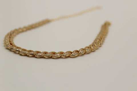 Mays Gold Cuban Link Choker