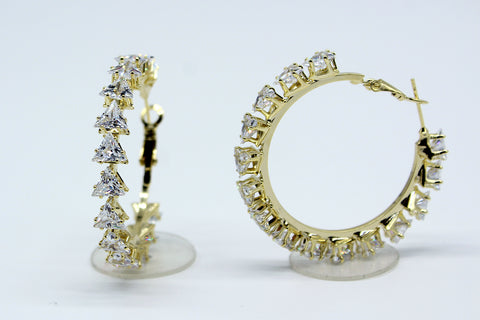 Fatima Gold Earrings