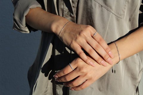 Huma Silver Knot Ring